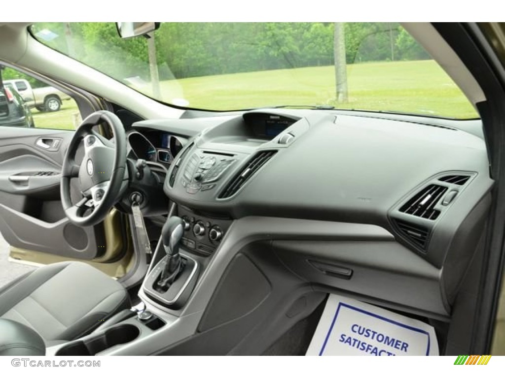 2013 Ford Escape SE 2.0L EcoBoost Charcoal Black Dashboard Photo #80492080