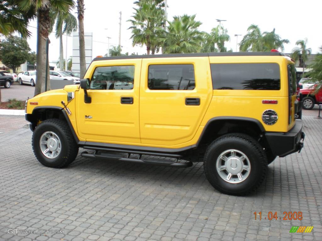 2003 H2 SUV - Yellow / Wheat photo #2