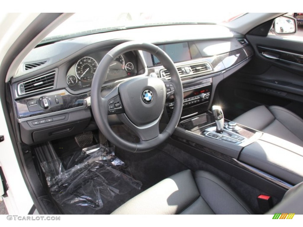 2012 7 Series 750i xDrive Sedan - Alpine White / Black photo #9