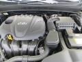 2.4 Liter DOHC 16-Valve D-CVVT 4 Cylinder 2013 Hyundai Sonata SE Engine