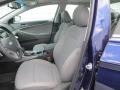 2013 Hyundai Sonata Gray Interior Front Seat Photo