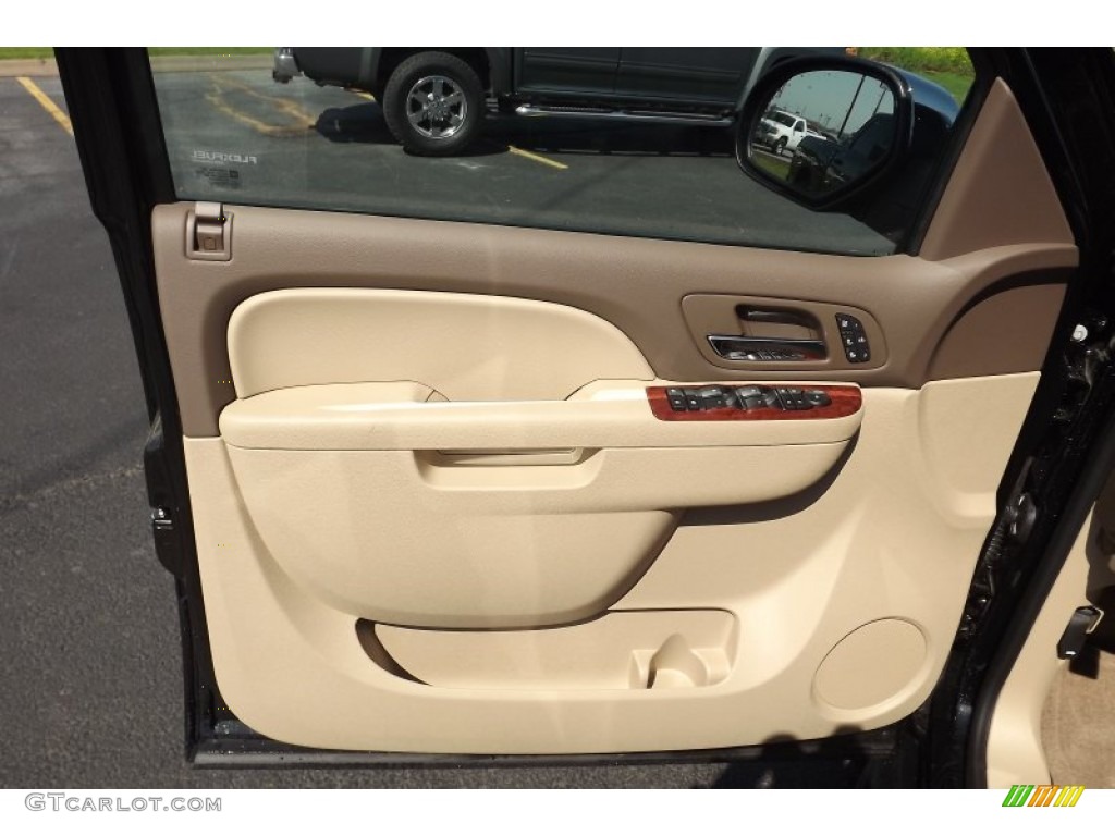 2013 Tahoe LTZ 4x4 - Black / Light Cashmere/Dark Cashmere photo #14