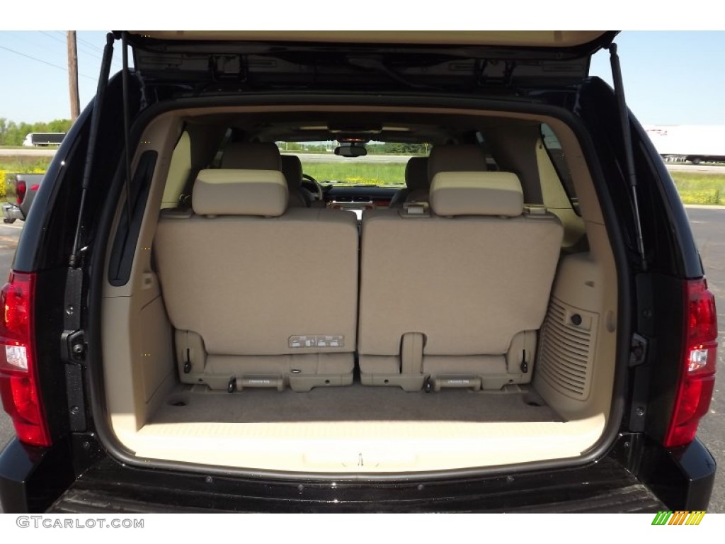 2013 Tahoe LTZ 4x4 - Black / Light Cashmere/Dark Cashmere photo #21