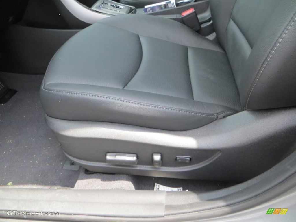2013 Elantra Limited - Harbor Gray Metallic / Black photo #22