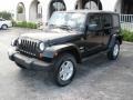 2008 Black Jeep Wrangler Unlimited Sahara 4x4  photo #1