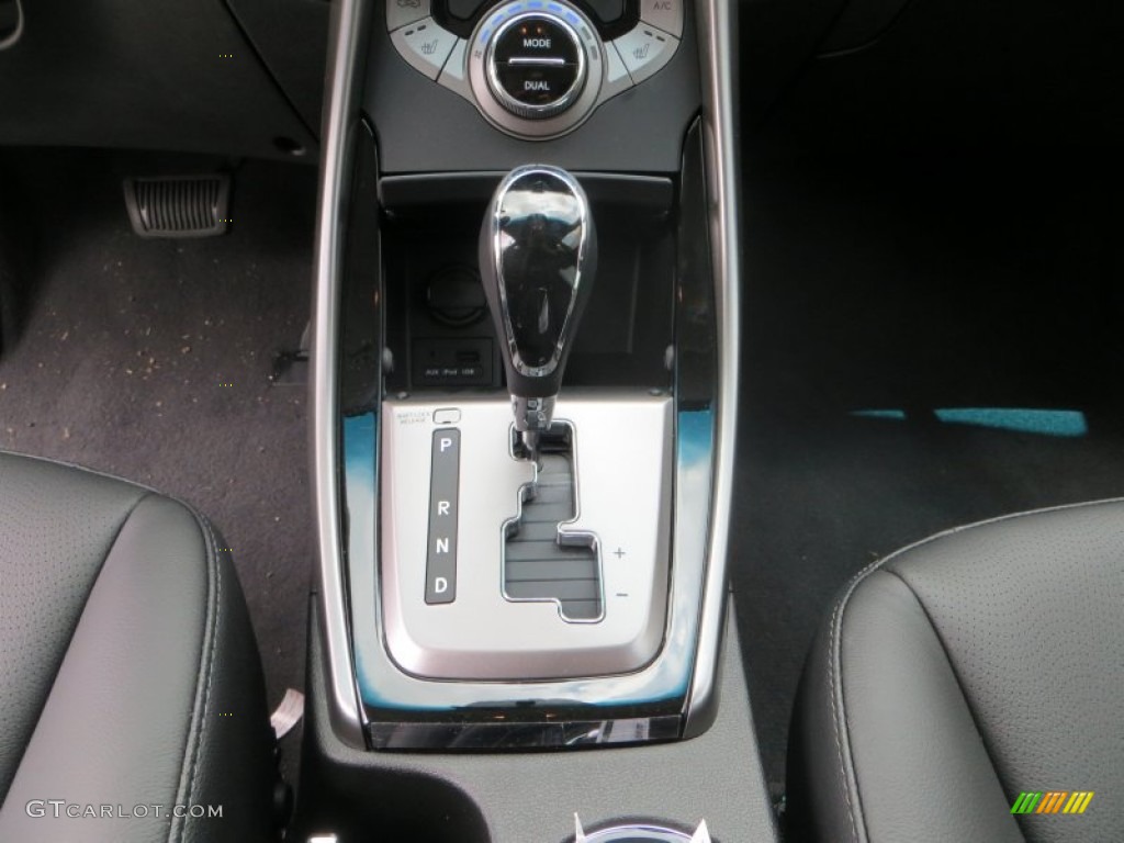 2013 Elantra Limited - Harbor Gray Metallic / Black photo #28