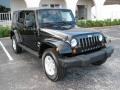 2008 Black Jeep Wrangler Unlimited Sahara 4x4  photo #7