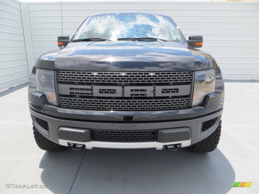 Tuxedo Black Metallic 2013 Ford F150 SVT Raptor SuperCrew 4x4 Exterior Photo #80494630