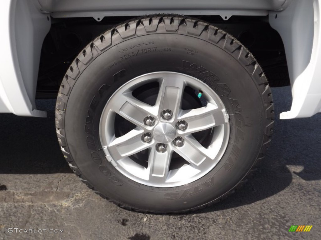 2013 Sierra 1500 SLE Crew Cab 4x4 - Summit White / Very Dark Cashmere/Light Cashmere photo #19