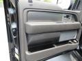 Raptor Black Leather/Cloth 2013 Ford F150 SVT Raptor SuperCrew 4x4 Door Panel