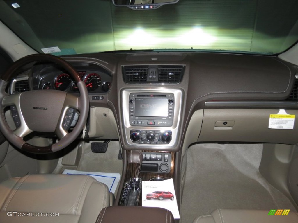 2013 Acadia Denali - White Diamond Tricoat / Dark Cashmere photo #3