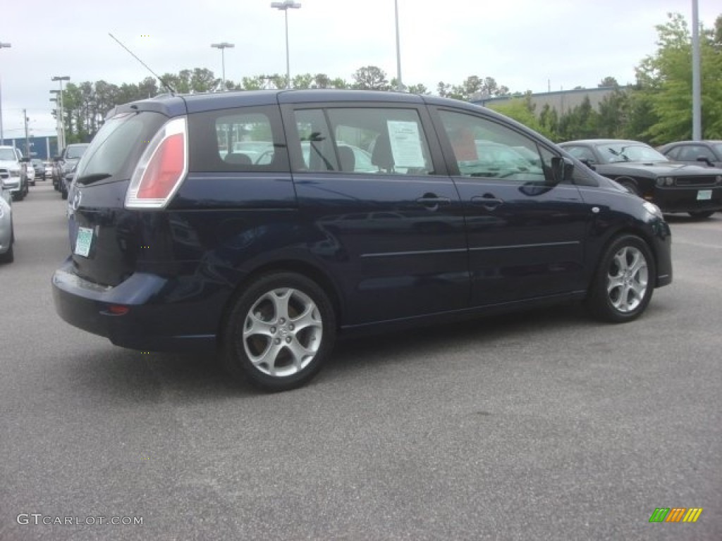 2009 MAZDA5 Sport - Stormy Blue Mica / Black photo #4