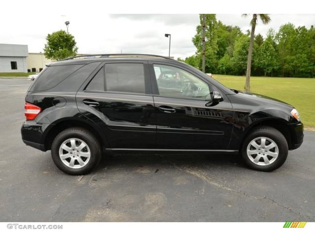 Black 2007 Mercedes-Benz ML 350 4Matic Exterior Photo #80496052