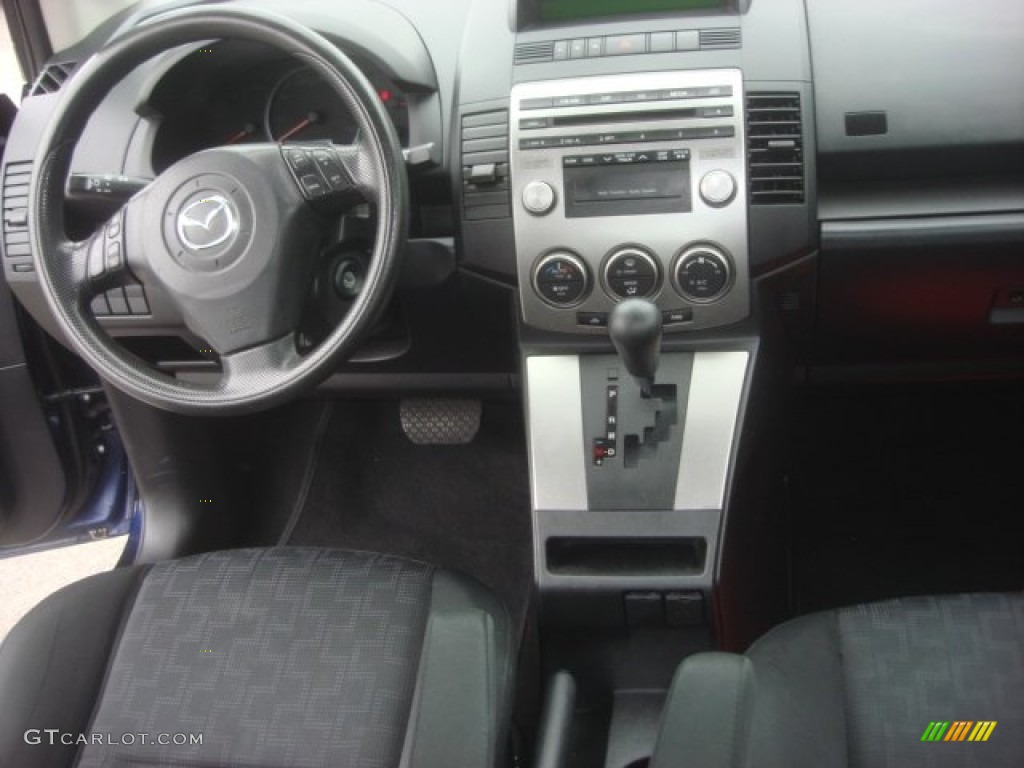 2009 MAZDA5 Sport - Stormy Blue Mica / Black photo #13