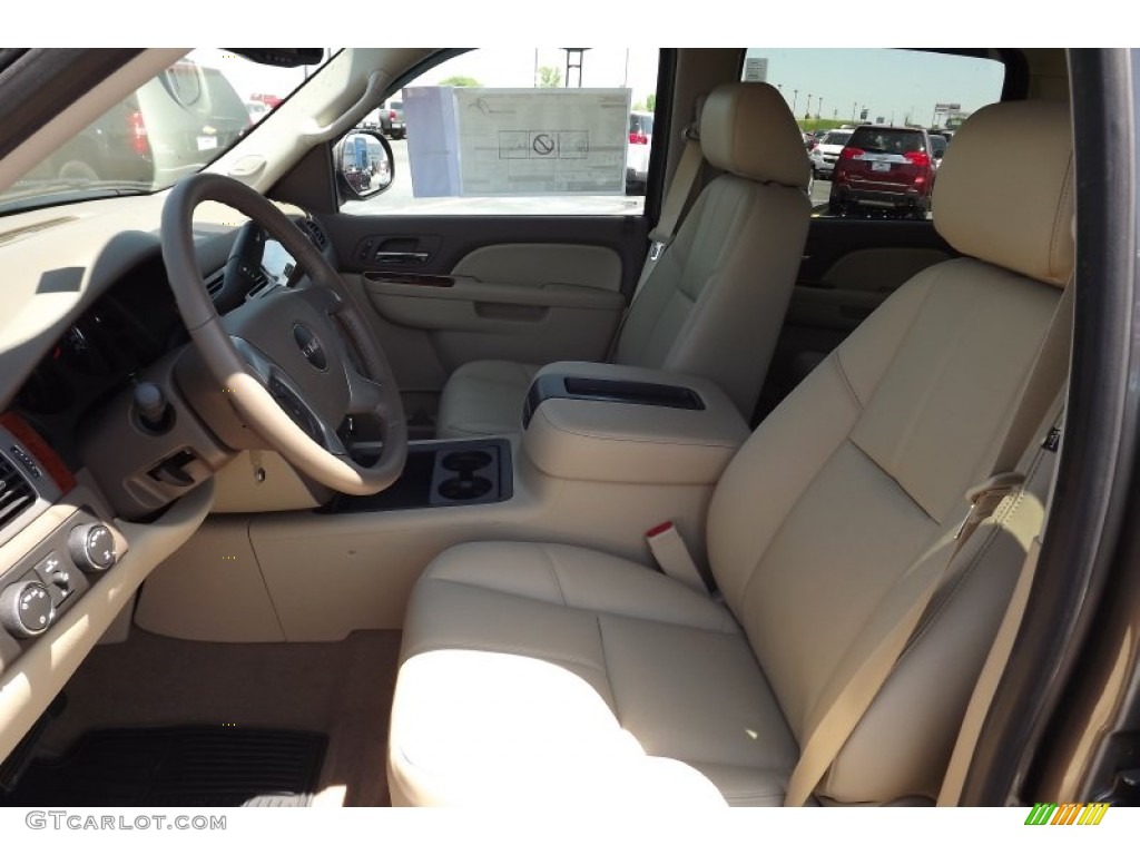 2013 Sierra 1500 SLT Crew Cab 4x4 - Mocha Steel Metallic / Very Dark Cashmere/Light Cashmere photo #11