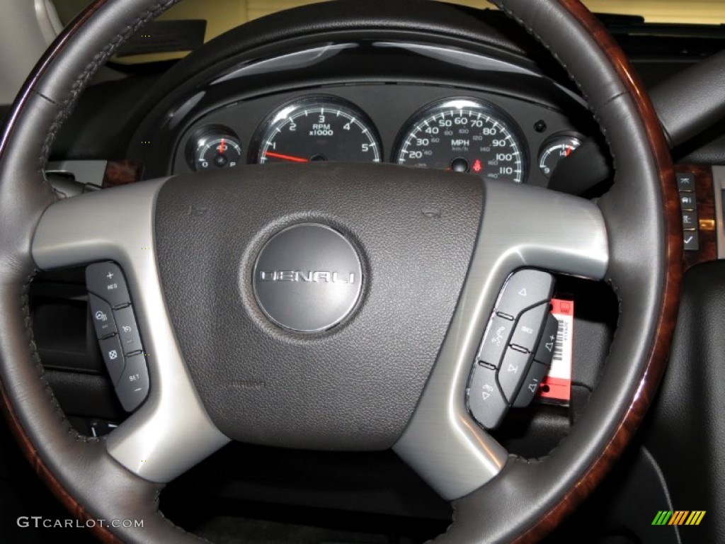 2013 Sierra 1500 Denali Crew Cab - Onyx Black / Ebony photo #4