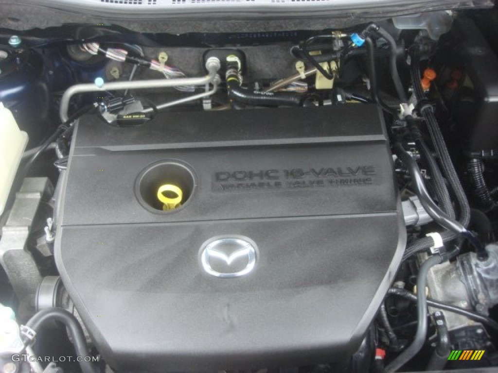 2009 MAZDA5 Sport - Stormy Blue Mica / Black photo #24