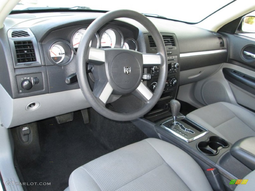 Dark/Light Slate Gray Interior 2008 Dodge Charger SE Photo #80496549