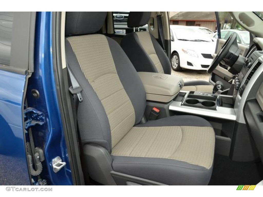 2011 Ram 1500 Big Horn Quad Cab 4x4 - Deep Water Blue Pearl / Dark Slate Gray/Medium Graystone photo #18