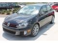 2013 Deep Black Pearl Metallic Volkswagen GTI 4 Door Autobahn Edition  photo #3