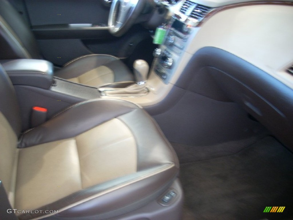 2008 Malibu LTZ Sedan - Black Granite Metallic / Cocoa/Cashmere Beige photo #17
