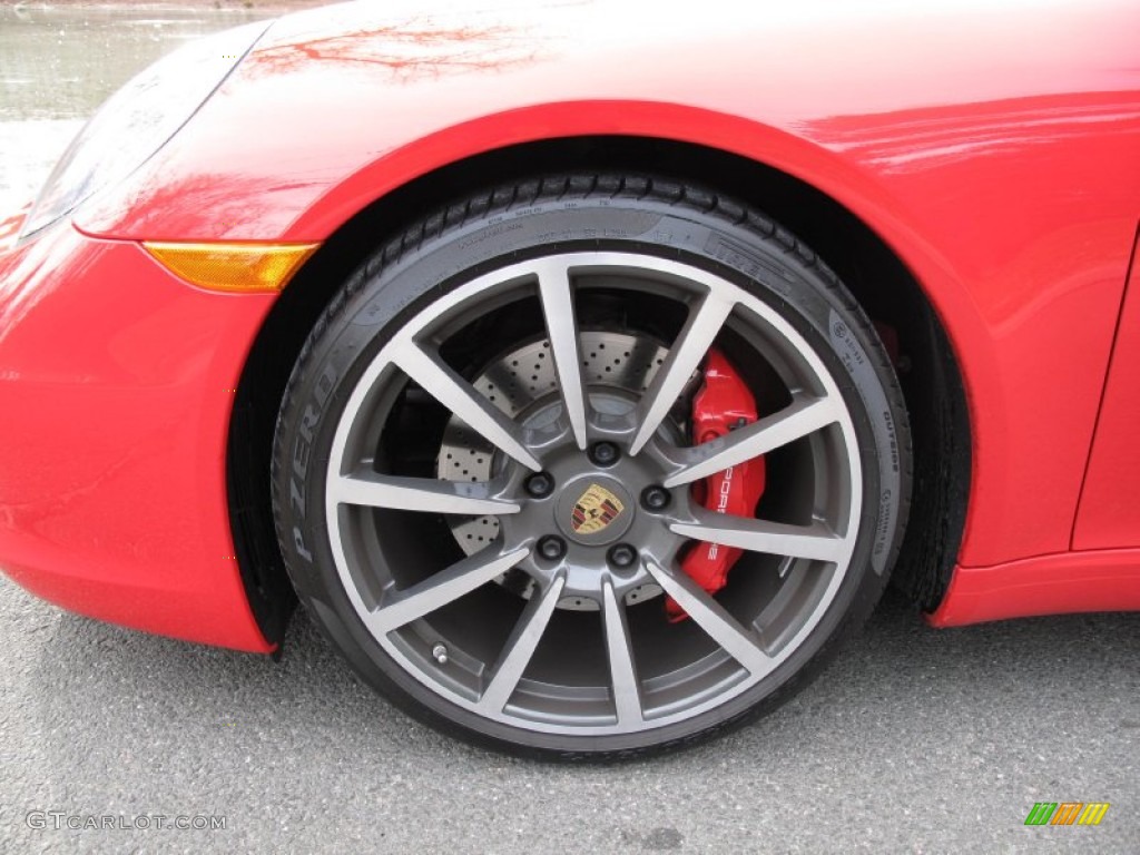 2012 911 Carrera S Cabriolet - Guards Red / Black photo #9