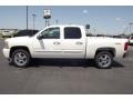 2013 White Diamond Tricoat Chevrolet Silverado 1500 LTZ Crew Cab 4x4  photo #8