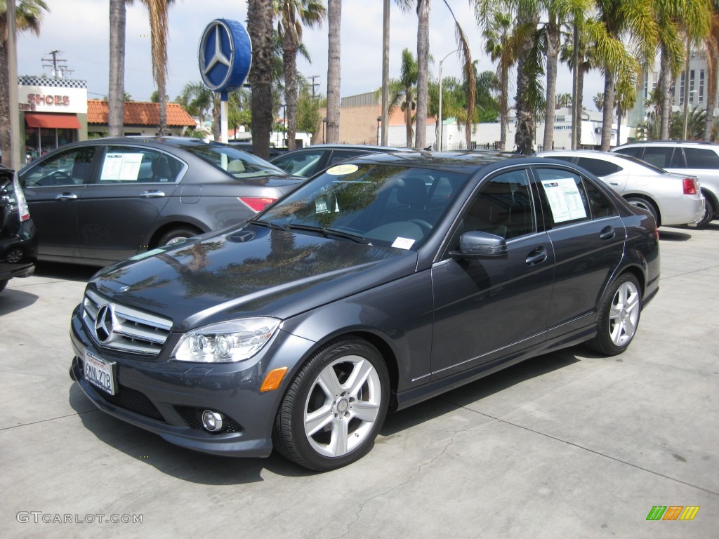 Steel Grey Metallic 2010 Mercedes-Benz C 300 Sport Exterior Photo #80498174