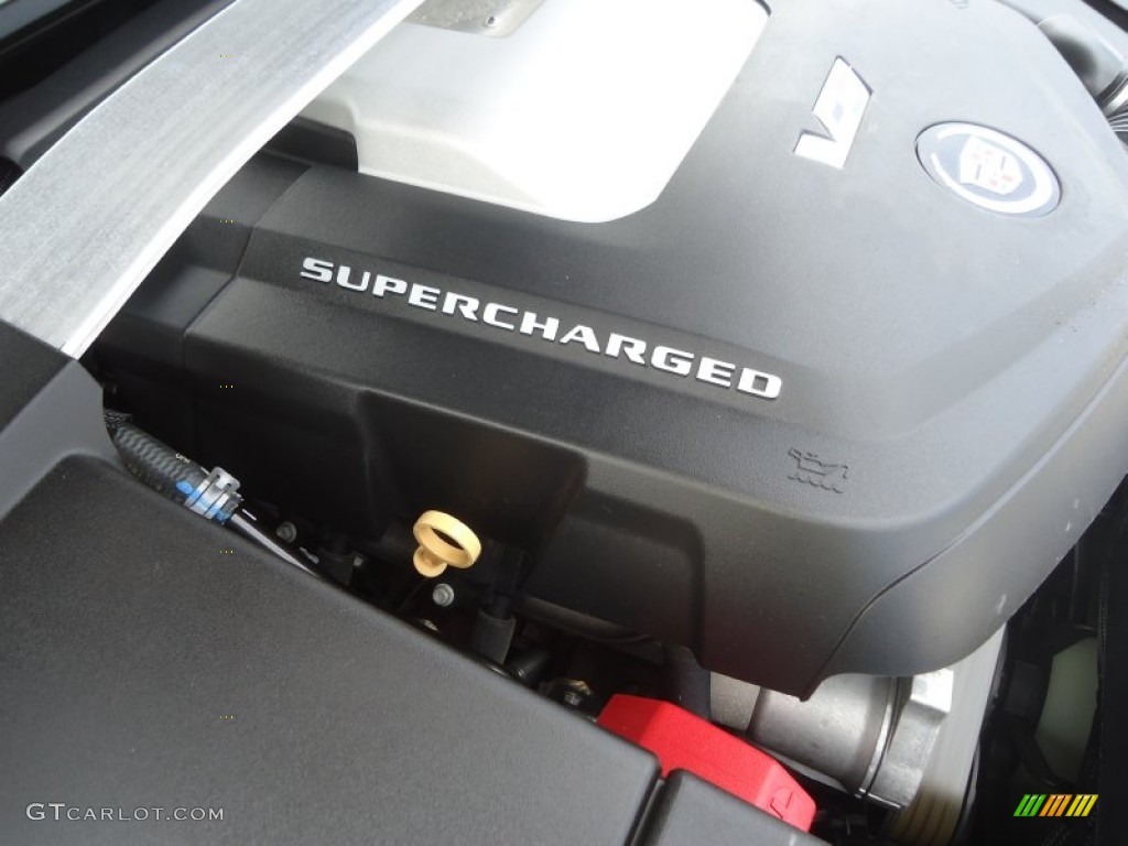 2011 Cadillac CTS -V Sedan 6.2 Liter Supercharged OHV 16-Valve V8 Engine Photo #80498220