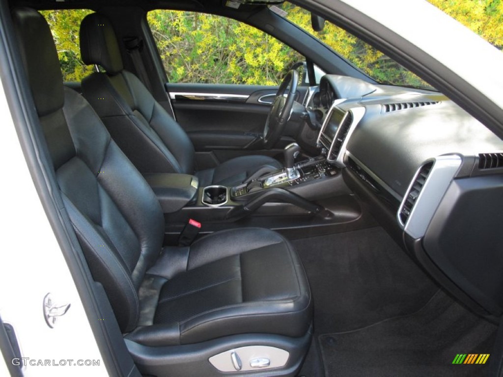 Black Interior 2012 Porsche Cayenne Standard Cayenne Model Photo #80498239