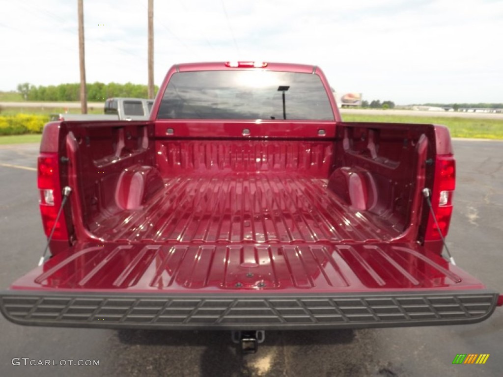 2013 Silverado 1500 LT Crew Cab 4x4 - Deep Ruby Metallic / Light Cashmere/Dark Cashmere photo #18