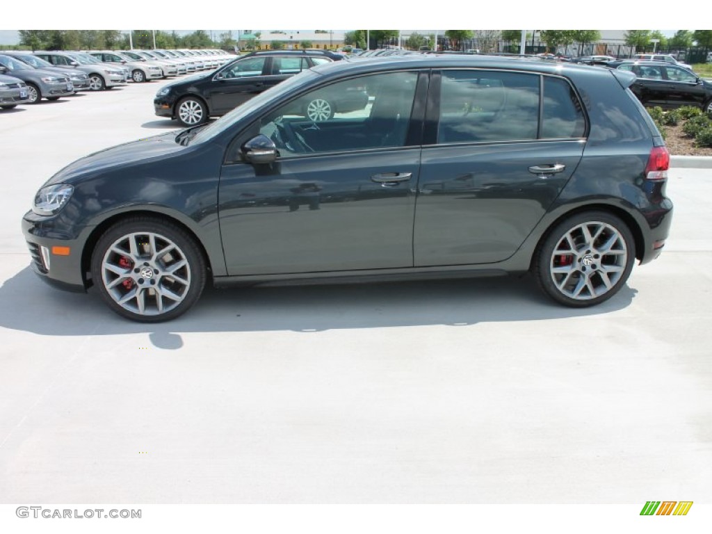 Carbon Steel Gray Metallic 2013 Volkswagen GTI 4 Door Exterior Photo #80499270