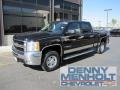 Black 2007 Chevrolet Silverado 2500HD LT Crew Cab 4x4