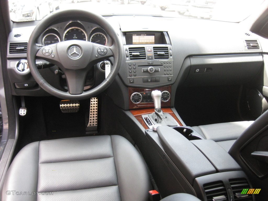 2010 Mercedes-Benz C 300 Sport Black Dashboard Photo #80500000