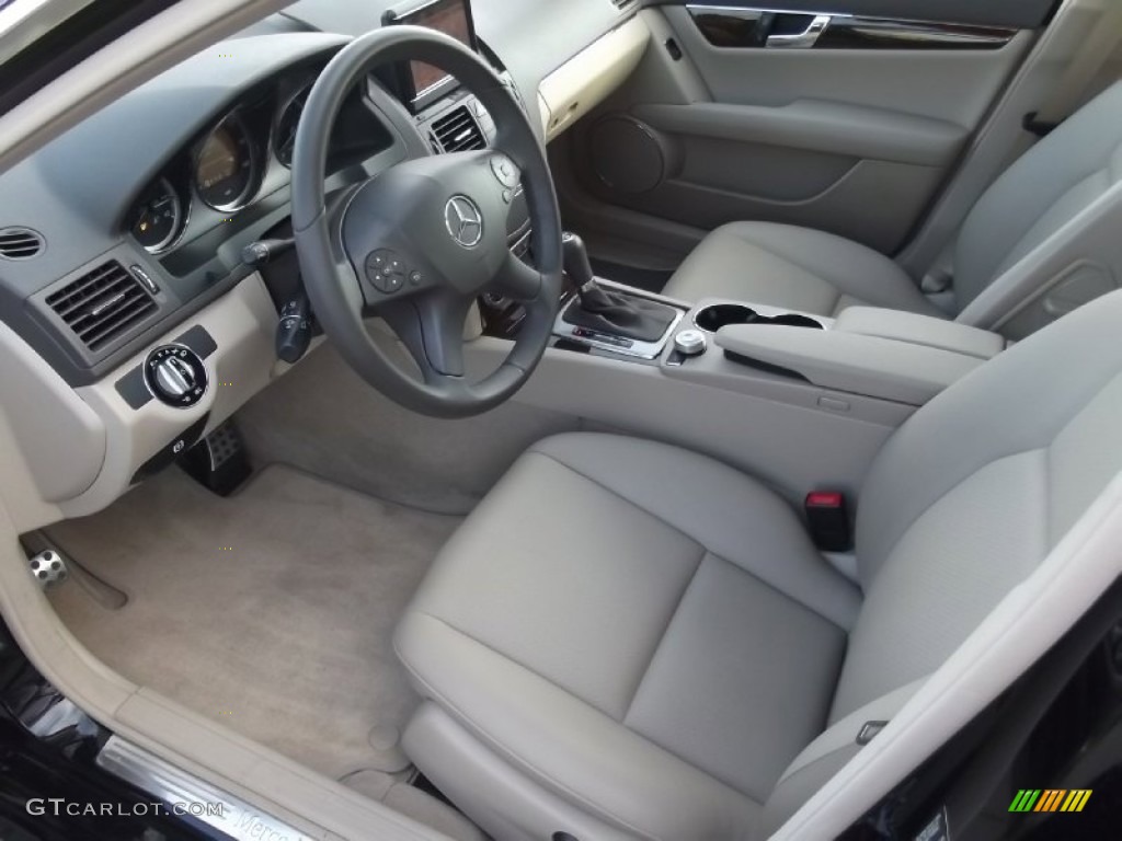 Almond/Mocha Interior 2010 Mercedes-Benz C 300 Sport 4Matic Photo #80500163