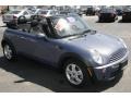 2006 Cool Blue Metallic Mini Cooper Convertible  photo #3