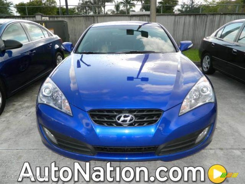 Mirabeau Blue Hyundai Genesis Coupe