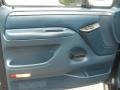 Blue 1995 Ford F150 XLT Regular Cab Door Panel