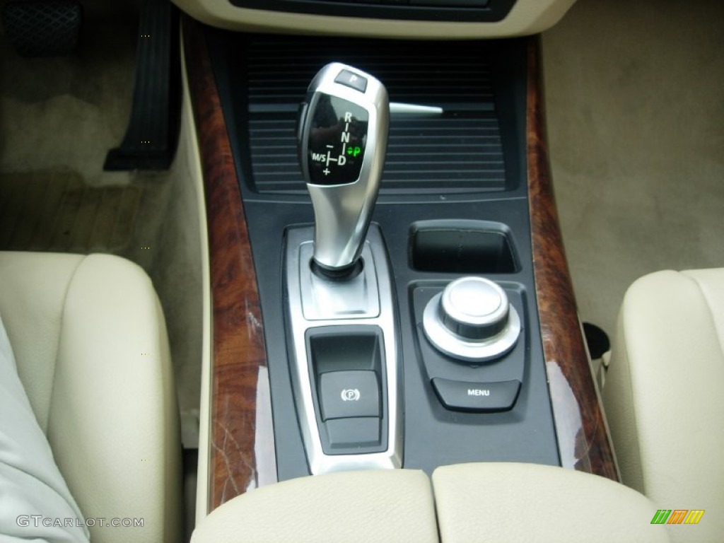 2007 X5 3.0si - Deep Green Metallic / Sand Beige photo #4