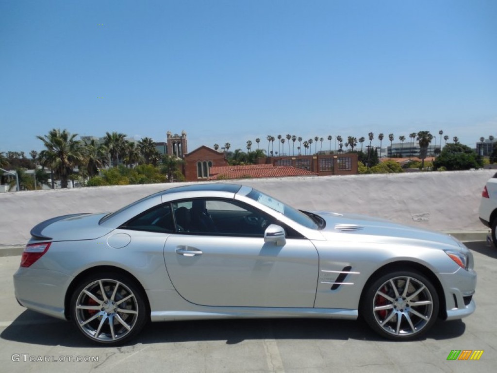 Iridium Silver Metallic 2013 Mercedes-Benz SL 63 AMG Roadster Exterior Photo #80502061