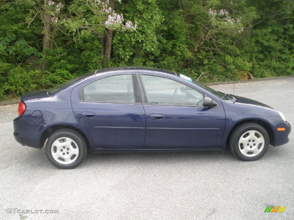 Patriot Blue Pearlcoat 2000 Dodge Neon Highline Exterior Photo #80502478