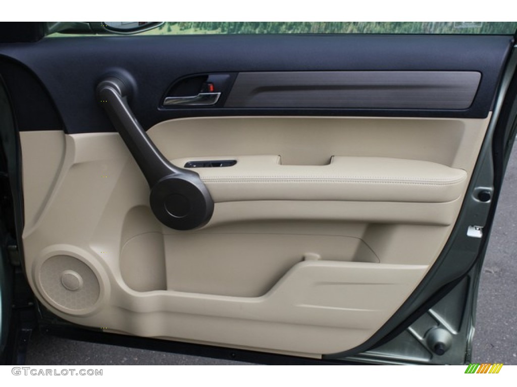 2008 CR-V EX-L 4WD - Green Tea Metallic / Ivory photo #22