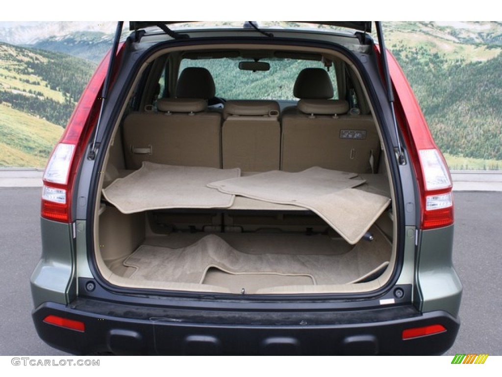 2008 CR-V EX-L 4WD - Green Tea Metallic / Ivory photo #23