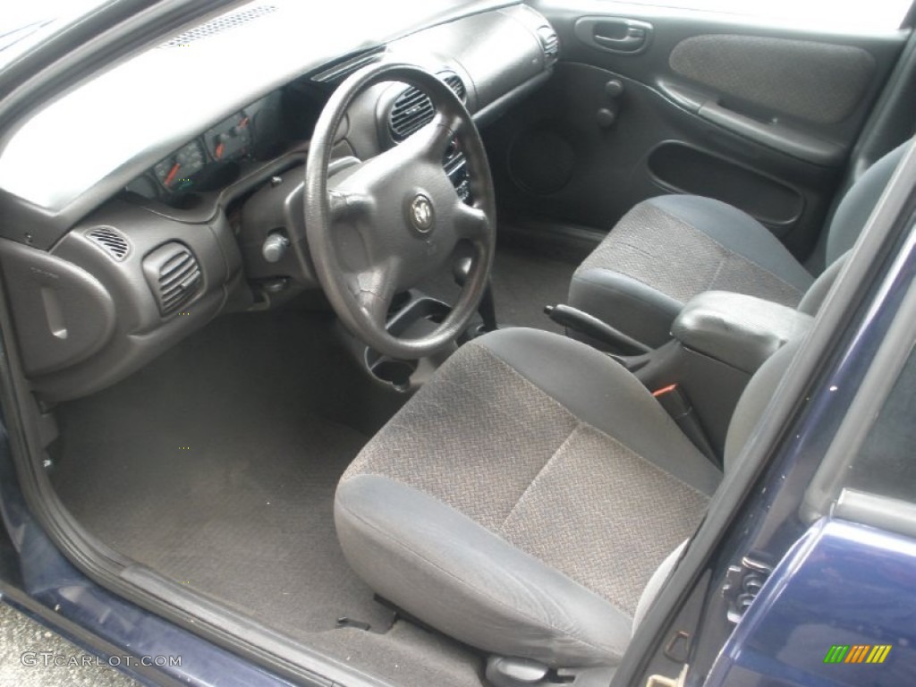 Agate Interior 2000 Dodge Neon Highline Photo #80502518