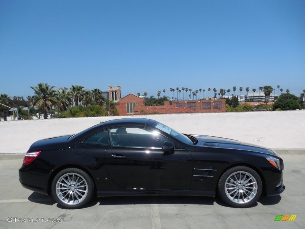 Black 2013 Mercedes-Benz SL 550 Roadster Exterior Photo #80502573