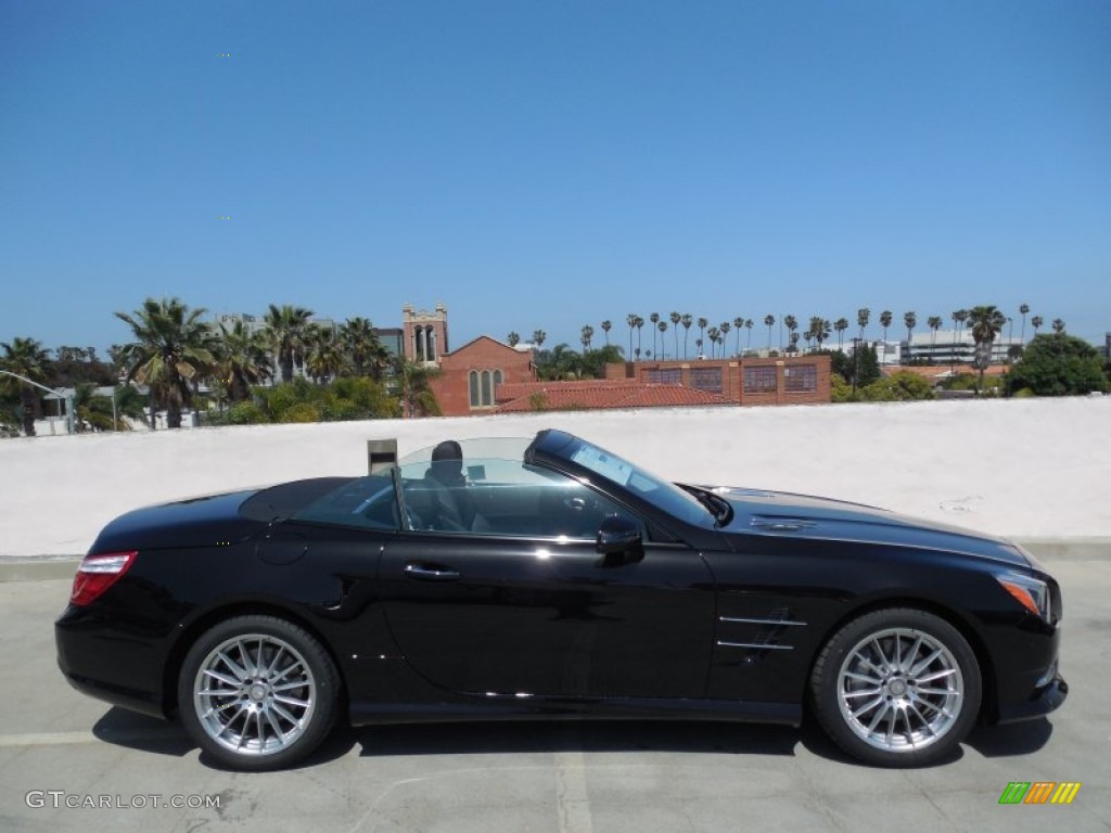 Black 2013 Mercedes-Benz SL 550 Roadster Exterior Photo #80502595