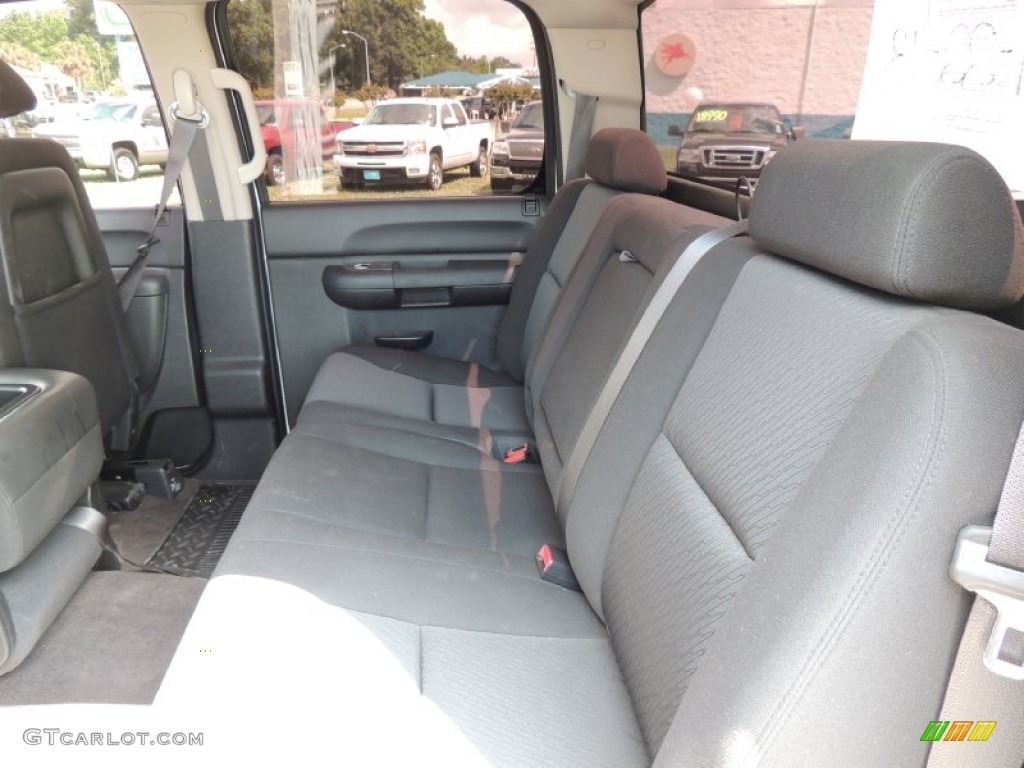 2012 Silverado 1500 LS Crew Cab - Summit White / Dark Titanium photo #10