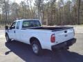 Oxford White - F250 Super Duty XL SuperCab Photo No. 15