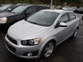 2012 Silver Ice Metallic Chevrolet Sonic LTZ Sedan  photo #3