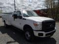 Oxford White - F350 Super Duty XL SuperCab 4x4 Utility Truck Photo No. 2